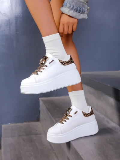 Royalfashion дамски спортни маратонки на платформа Safirrat