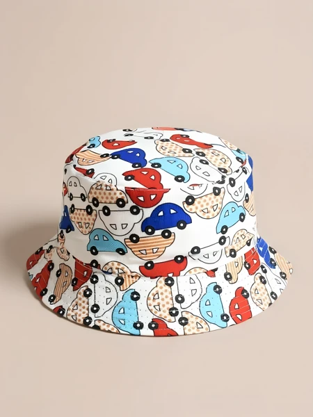 Royalfashion Детска шапка тип кофа Color Splash Bucket