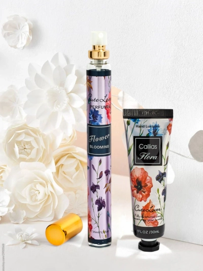 Комплект Callias Flora Perfume & Крем за ръце - Flower Blooming 30ml