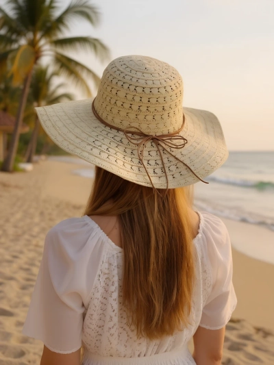 Royalfashion Дамска сламена шапка Convalia