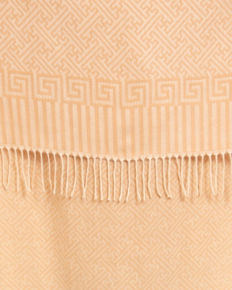 Royalfashion Дамски лек шарен шал в бежово