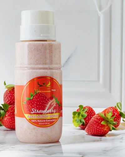 Скраб за лице и тяло със Strawberries 300ml