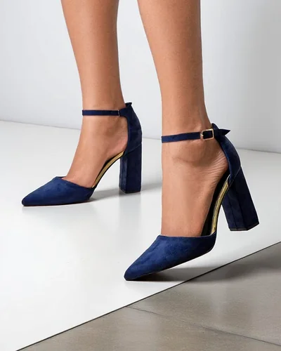 Royalfashion дамски обувки от еко суед Calde