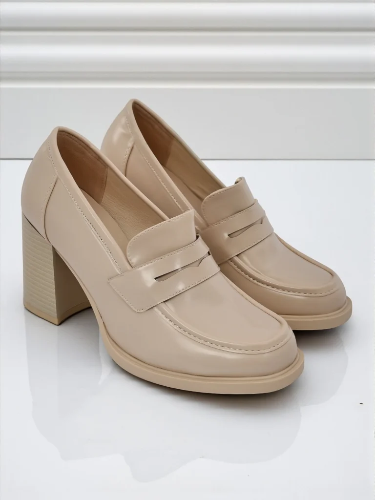 Royalfashion Дамски мокасини на ток Minerva