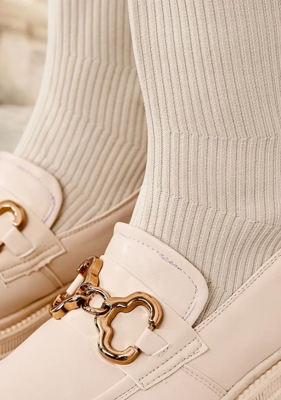 Royalfashion Дамски ботуши с приплъзване над коляното Rufies