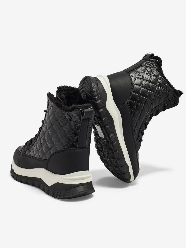 Дамски ботуши тип снегоходки Rimea с капитониран ефект