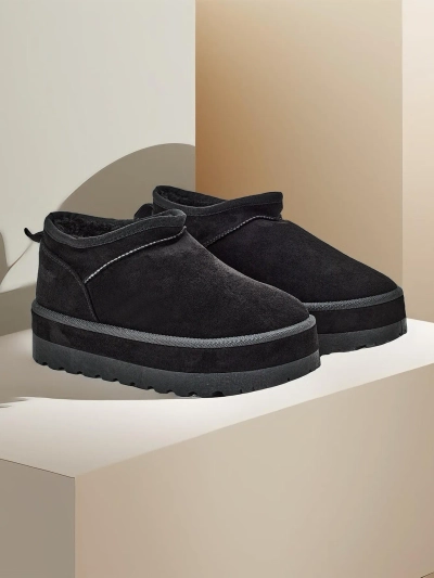 Роялфашън Къси снежни ботуши за жени а'ла Биовве