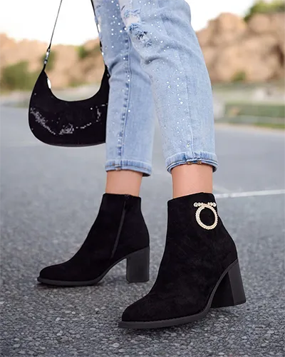 Royalfashion Елегантни дамски ботуши Osiom