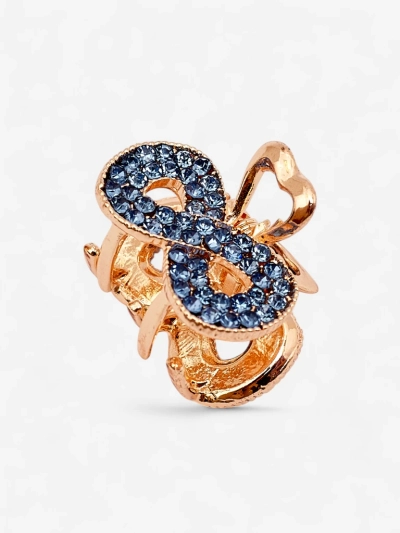 Royalfashion Фиба за коса с цирконии TwinkleGrip