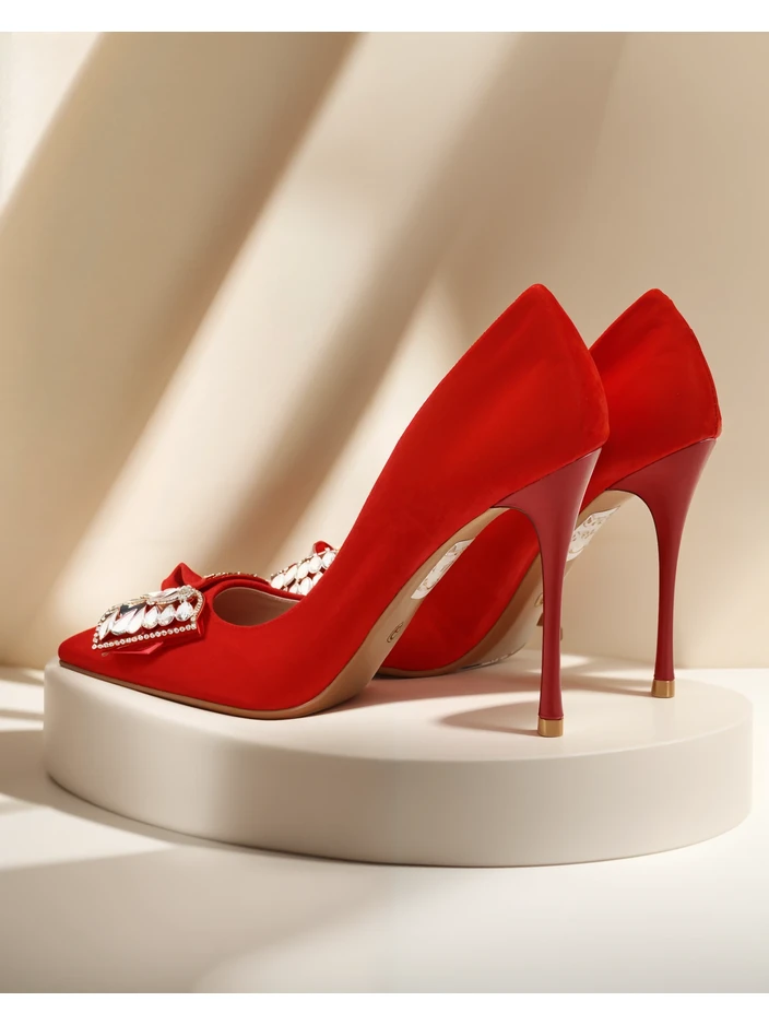 Royalfashion Женски токчета с лъка Cocarte