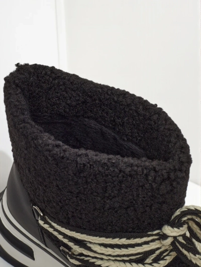 Дамски боти тип снегоходки с пух Verruna