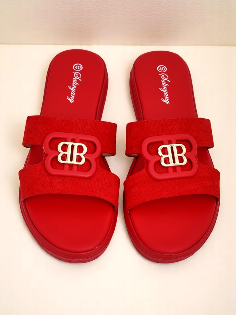 Royalfashion Дамски чехли на плоска подметка ChicStep