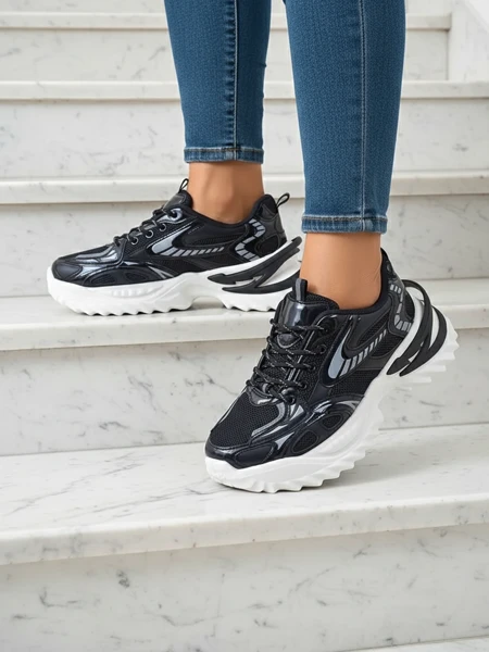 Royalfashion Дамски спортни маратонки на по-дебела подметка Nettes