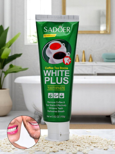 Избелваща и почистваща от петна паста за зъби