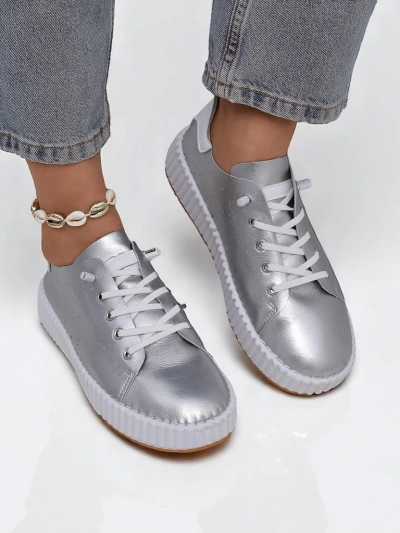 Royalfashion Дамски ажурни сникърси Luna Lace