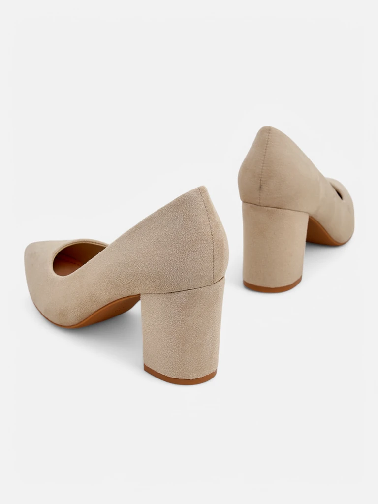 Royalfashion Женски токчета от еко велур Ugandes