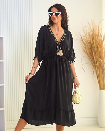 Royalfashion Дамска рокля a'la boho