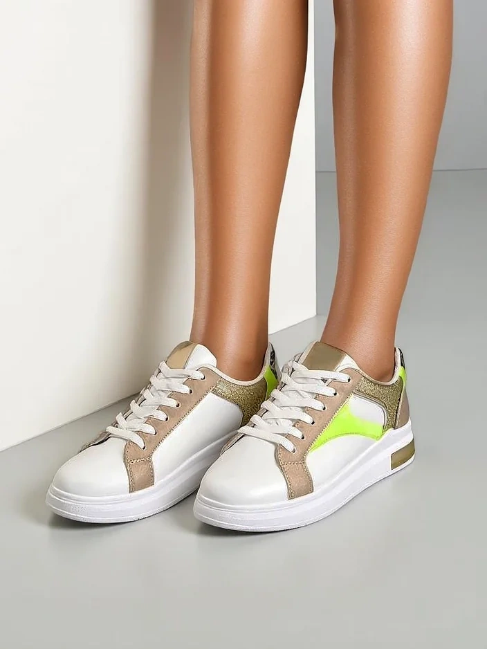 Кецове Royalfashion за жени с брокат Kaone