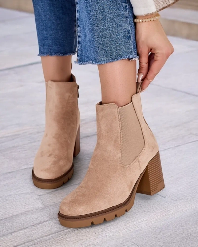 Royalfashion Дамски ботуши с токчета Timoxo