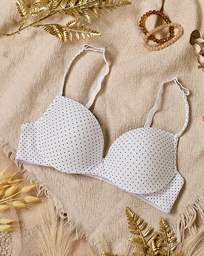 Royalfashion Дамски сутиен на точки