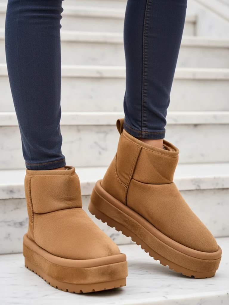 Royalfashion Дамски снежни ботуши Ysiof