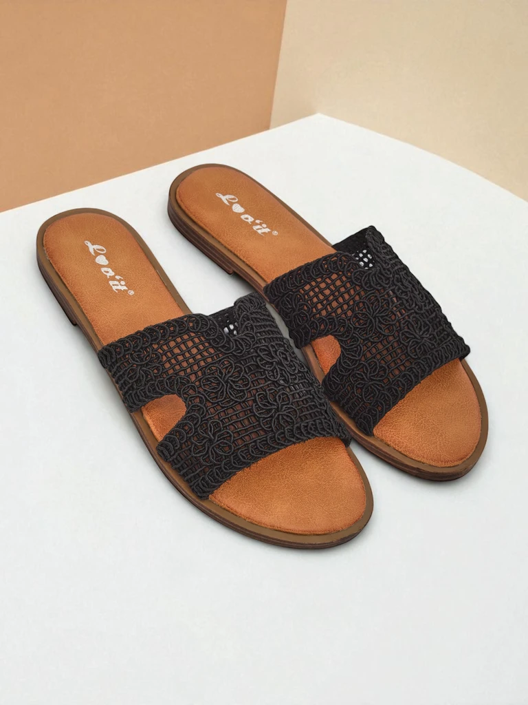 Rpyalfashion Дамски сандали с декоративна каишка Braida