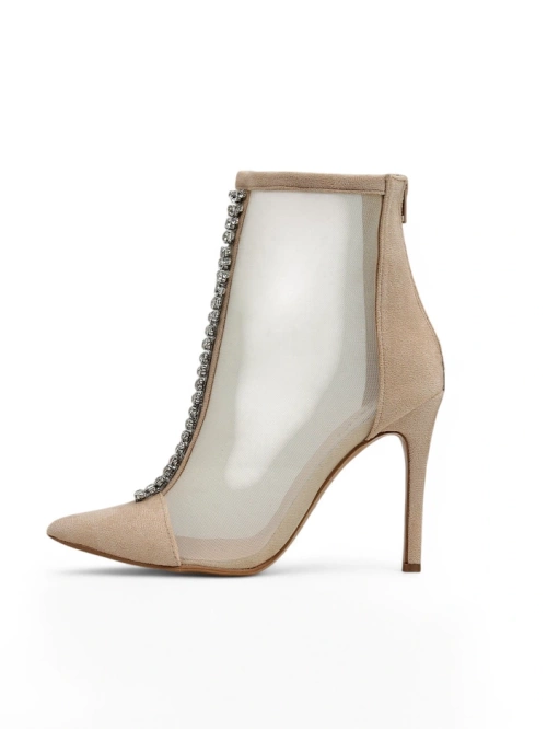 Женски ankle ботуши на ток Amaelika