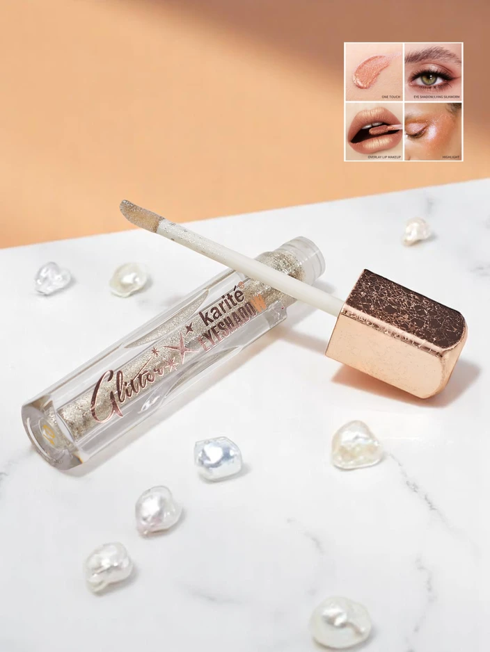 Блестящ течен сенки за очи в цвят Поляр