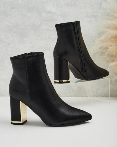 Royalfashion Дамски ботуши с токчета Dollame