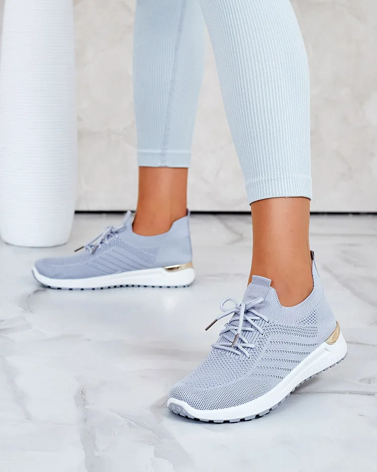 Royalfashion Дамски спортни обувки от плат Amgent