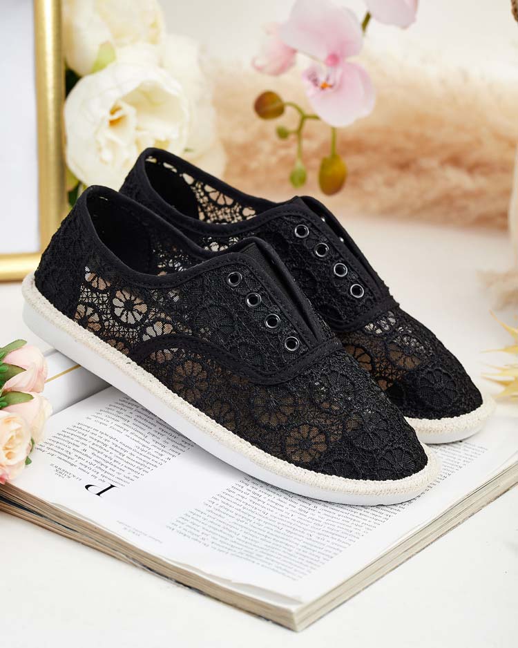 Royalfashion Дамски ажурни маратонки Nurram