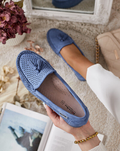 Royalfashion Дамски ажурни мокасини Molaffa