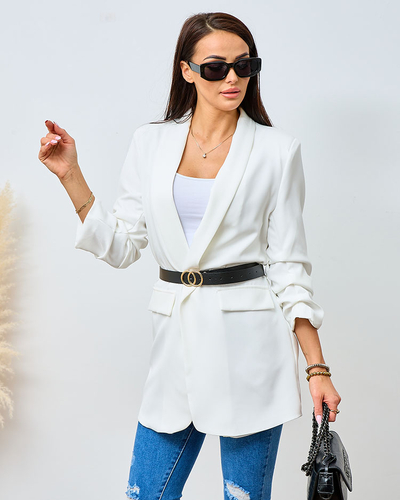 Royalfashion Дамски блейзър с колан