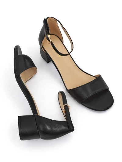 Royalfashion Дамски сандали на нисък ток SoftHeels