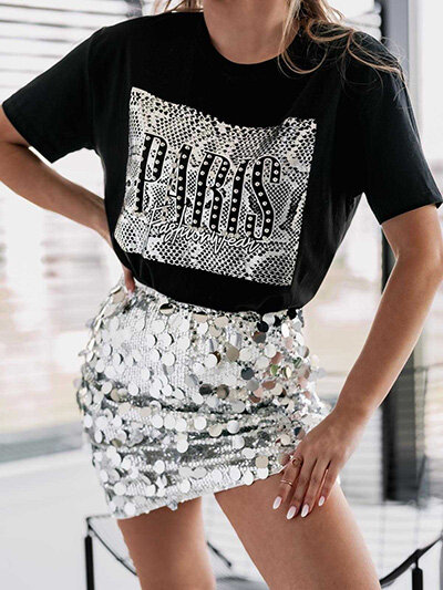 Royalfashion Дамска тениска с щампа