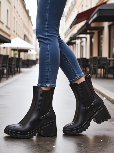 Royalfashion дамски чизми до глезена Bonii