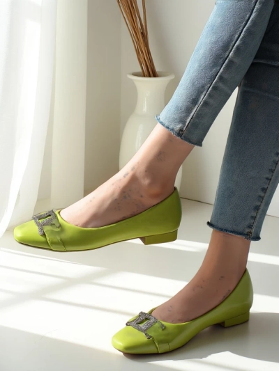 Royalfashion Женски балеринки с панделка Frelie