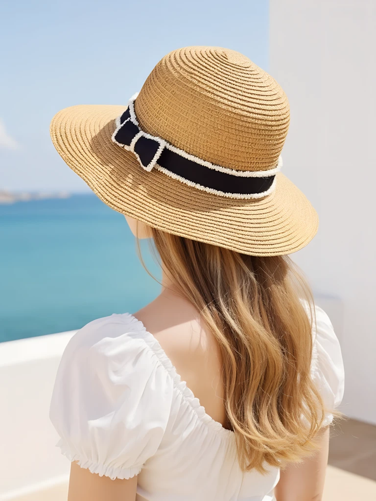 Royalfashion Дамска сламена шапка Sunny Meadow