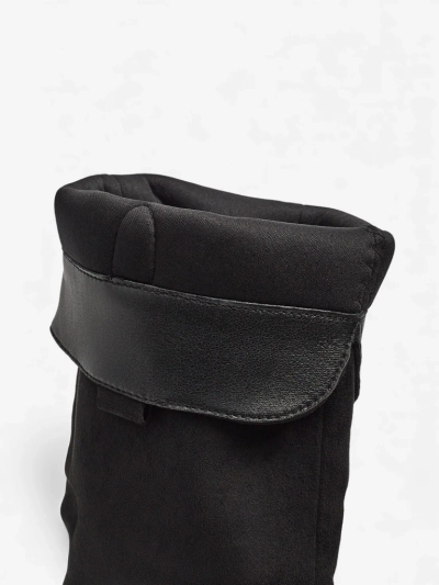 Дамски еко велурени ботуши на ток Ferrevi