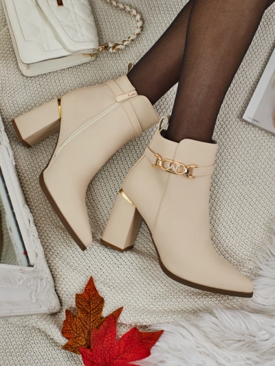 Дамски еко велурени боти на ток Ostirena