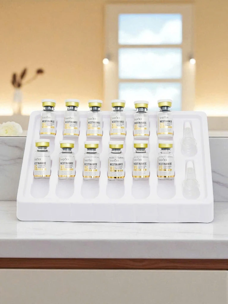 Sadoer Комплект лиофилизирана никотинамид и витамин C на прах