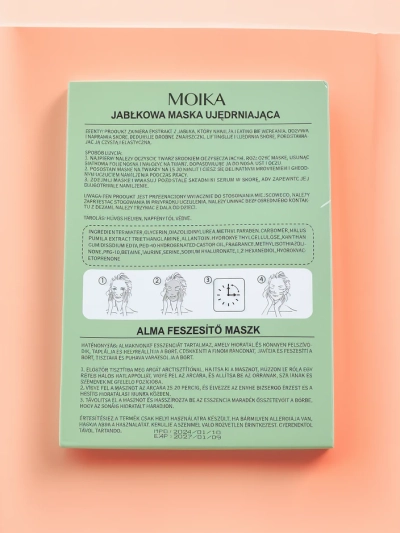 MOIKA Ябълкова маска за лице за стягане