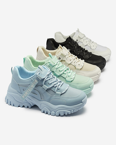 Сини дамски спортни маратонки Evilpo- Footwear