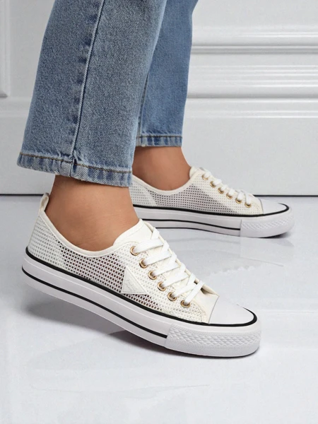 Royalfashion Жени перфурирани маратонки Rebbse