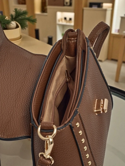 Малка дамска чанта от еко кожа Merlina