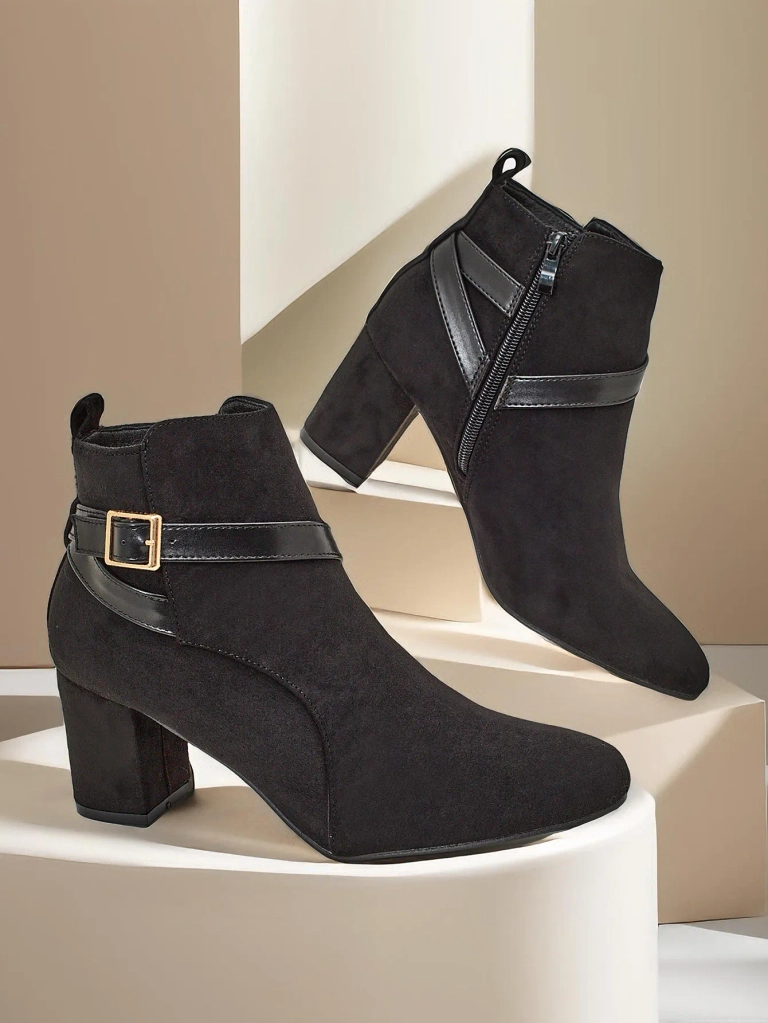 Дамски боти Royalfashion на платформа Елорон