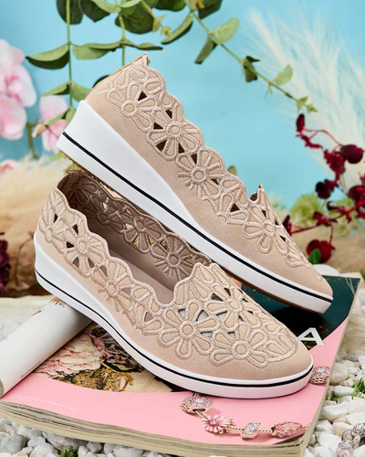 Royalfashion Дамски полуобувки на нисък ток Dellio