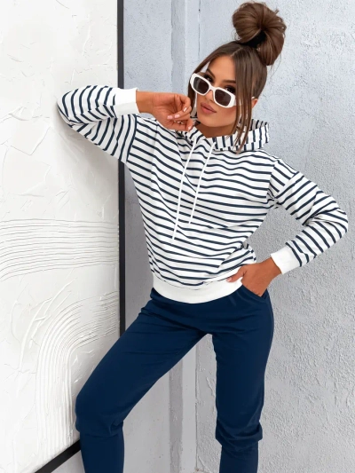 Royalfashion Женски комплект треньор в райе