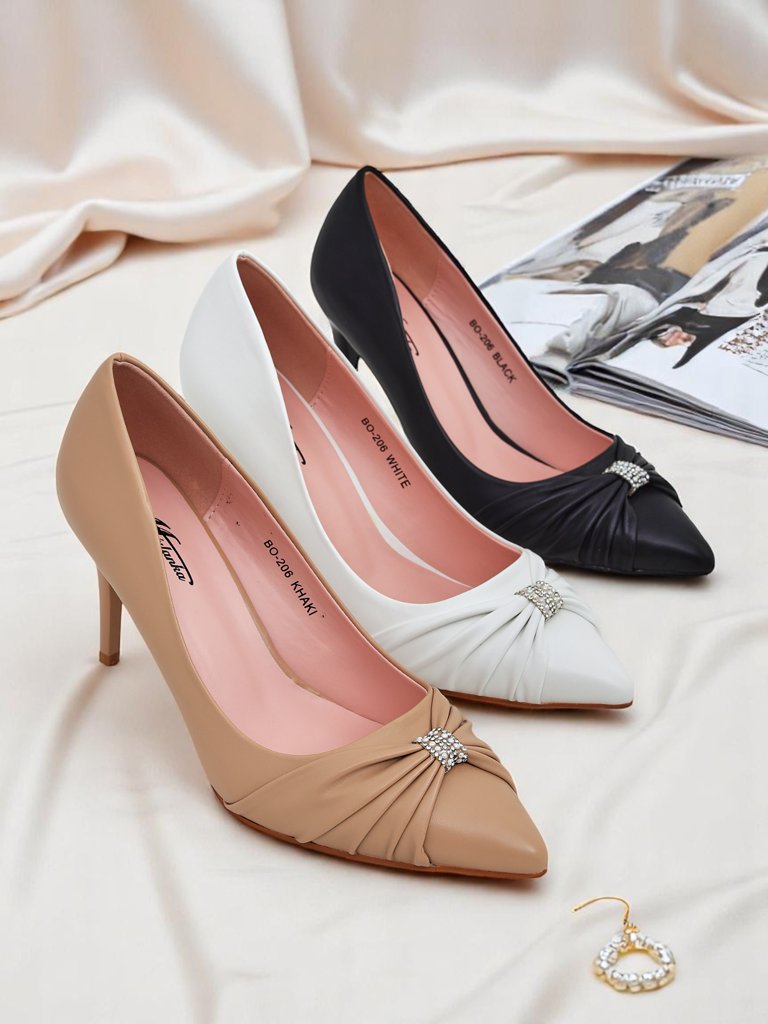 Royalfashion Дамски обувки от еко кожа Venetia Nera