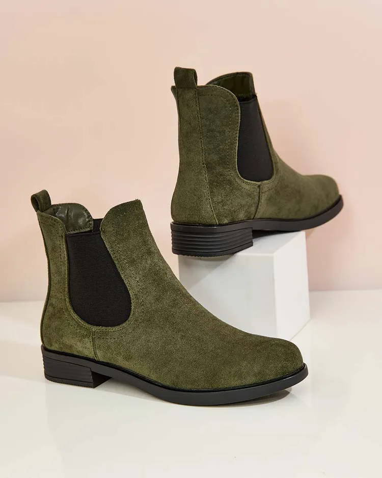 Royalfashion Дамски ботуши от екокожа Ataras a'la sztyblettes